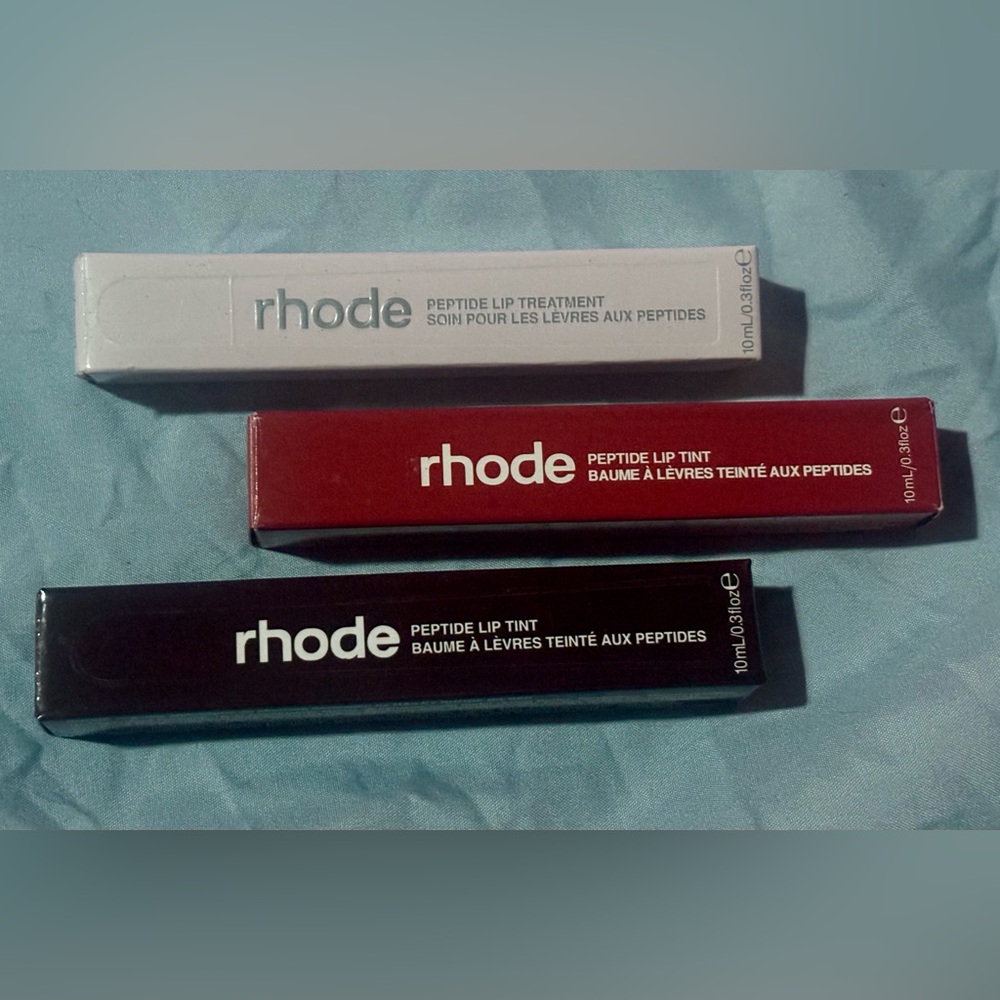 RHODE peptide lip treatment bundle of 3, all NIB